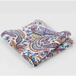 Cotton Handkerchiefs Woven Colorful Printing Flower Plaid Pocket Square Mens Casual Streak Square Pockets Handkerchief Towels