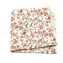 New Style Men's Hankerchief Scarves Tender Cotton Hankies Pocket Square Handkerchiefs Fashion Flower Wedding Accessories Gift