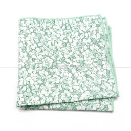 New Style Men's Hankerchief Scarves Tender Cotton Hankies Pocket Square Handkerchiefs Fashion Flower Wedding Accessories Gift
