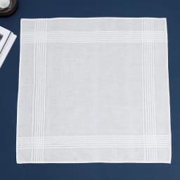 6/12Pcs Men's Pure White Handkerchiefs Women's Plain Handkerchiefs Pure Cotton Handkerchiefs Flap Pocket Pants Scarf