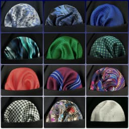 Men Pocket Square Handkerchief Multi Styles Paisley Floral Solid Jacquard Suit Pocket Towel Hanky Business Wedding Accessories