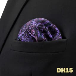 Men Pocket Square Handkerchief Multi Styles Paisley Floral Solid Jacquard Suit Pocket Towel Hanky Business Wedding Accessories