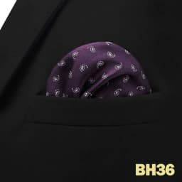 Men Pocket Square Handkerchief Multi Styles Paisley Floral Solid Jacquard Suit Pocket Towel Hanky Business Wedding Accessories