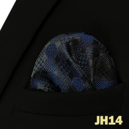 Men Pocket Square Handkerchief Multi Styles Paisley Floral Solid Jacquard Suit Pocket Towel Hanky Business Wedding Accessories