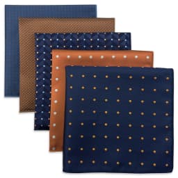 5 PCS Mens Pocket Square Set Assorted Handkerchief Multi Styles Paisley Floral Suit Large 32cm Hanky Business Accessories