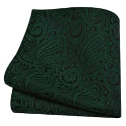 Ricnais Classic Silk Pattern Handkerchiefs 25cm*25cm Hanky Green Red Purple Orange Pocket Square For Man Wedding Business Party