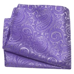 Ricnais Classic Silk Pattern Handkerchiefs 25cm*25cm Hanky Green Red Purple Orange Pocket Square For Man Wedding Business Party
