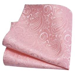Ricnais Classic Silk Pattern Handkerchiefs 25cm*25cm Hanky Green Red Purple Orange Pocket Square For Man Wedding Business Party