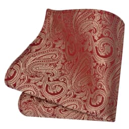 Ricnais Classic Silk Pattern Handkerchiefs 25cm*25cm Hanky Green Red Purple Orange Pocket Square For Man Wedding Business Party
