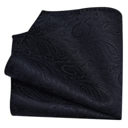 Ricnais Classic Silk Pattern Handkerchiefs 25cm*25cm Hanky Green Red Purple Orange Pocket Square For Man Wedding Business Party