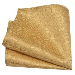 Ricnais Classic Silk Pattern Handkerchiefs 25cm*25cm Hanky Green Red Purple Orange Pocket Square For Man Wedding Business Party