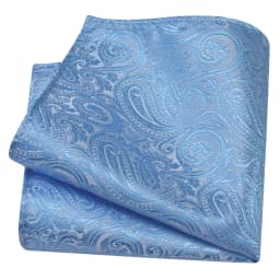 Ricnais Classic Silk Pattern Handkerchiefs 25cm*25cm Hanky Green Red Purple Orange Pocket Square For Man Wedding Business Party