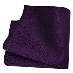 Ricnais Classic Silk Pattern Handkerchiefs 25cm*25cm Hanky Green Red Purple Orange Pocket Square For Man Wedding Business Party