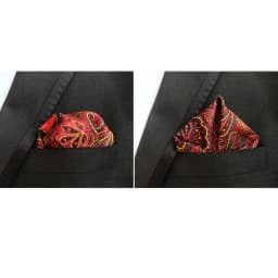 41 Colors 25*25cm Men's Business Suits Pocket Square Handkerchiefs for Wedding Paisley Dot Stripes Hankies Mens Pocket Towel