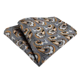 Hot sale Brand Handkerchief Pocket Square Hanky Floral Paisley Stripes For Men Fit Formal Party Abraham Lincoln's Birthday