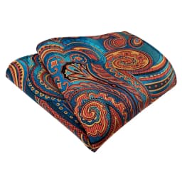 Hot sale Brand Handkerchief Pocket Square Hanky Floral Paisley Stripes For Men Fit Formal Party Abraham Lincoln's Birthday