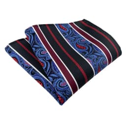 Hot sale Brand Handkerchief Pocket Square Hanky Floral Paisley Stripes For Men Fit Formal Party Abraham Lincoln's Birthday