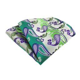 Brand Handkerchief Man Floral Paisley Striped Fit Formal Party Pocket Square Hanky Chest Towel Suit Accessories Men Necktie