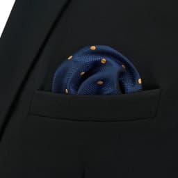 Luxury Mens Pocket Square Handkerchief Blue Navy Brown Paisley Jacquard Suit Hanky Large Classic Gentlemen Wedding Party Gift