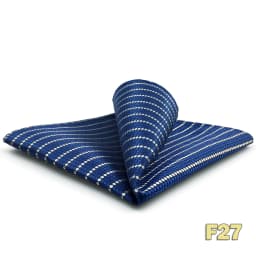 Luxury Mens Pocket Square Handkerchief Blue Navy Brown Paisley Jacquard Suit Hanky Large Classic Gentlemen Wedding Party Gift