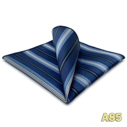 Luxury Mens Pocket Square Handkerchief Blue Navy Brown Paisley Jacquard Suit Hanky Large Classic Gentlemen Wedding Party Gift