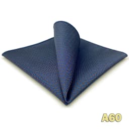 Luxury Mens Pocket Square Handkerchief Blue Navy Brown Paisley Jacquard Suit Hanky Large Classic Gentlemen Wedding Party Gift