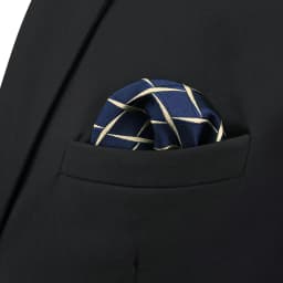 Luxury Mens Pocket Square Handkerchief Blue Navy Brown Paisley Jacquard Suit Hanky Large Classic Gentlemen Wedding Party Gift