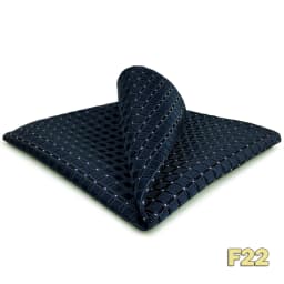 Luxury Mens Pocket Square Handkerchief Blue Navy Brown Paisley Jacquard Suit Hanky Large Classic Gentlemen Wedding Party Gift