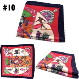 Men's Suit Pocket Chest Towel 23*23CM Handkerchiefs Printed Small Square Retro British Korean Dress Hanky