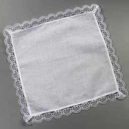 26x27cm Men Women Cotton Handkerchiefs Solid White Hankies Pocket Lace Trim Towel Diy Painting Handkerchiefs for Woman