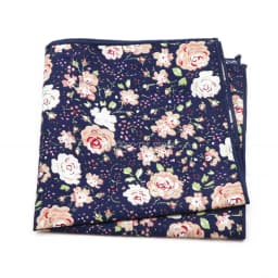 Fashionable Men's 25cm Floral Cotton Handkerchief Casual Color Printed Scarf Suit Shirt Accessories Wedding Gift