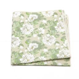 Fashionable Men's 25cm Floral Cotton Handkerchief Casual Color Printed Scarf Suit Shirt Accessories Wedding Gift