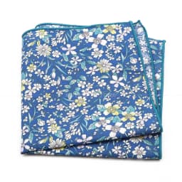 Fashionable Men's 25cm Floral Cotton Handkerchief Casual Color Printed Scarf Suit Shirt Accessories Wedding Gift