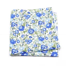Fashionable Men's 25cm Floral Cotton Handkerchief Casual Color Printed Scarf Suit Shirt Accessories Wedding Gift