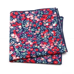 Fashionable Men's 25cm Floral Cotton Handkerchief Casual Color Printed Scarf Suit Shirt Accessories Wedding Gift