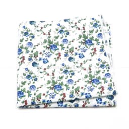 Fashionable Men's 25cm Floral Cotton Handkerchief Casual Color Printed Scarf Suit Shirt Accessories Wedding Gift