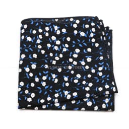Fashionable Men's 25cm Floral Cotton Handkerchief Casual Color Printed Scarf Suit Shirt Accessories Wedding Gift