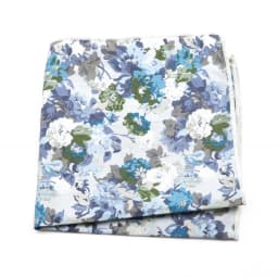 Fashionable Men's 25cm Floral Cotton Handkerchief Casual Color Printed Scarf Suit Shirt Accessories Wedding Gift
