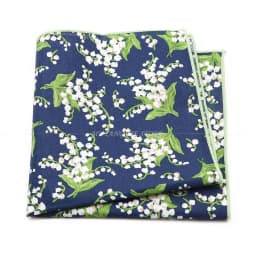 Fashionable Men's 25cm Floral Cotton Handkerchief Casual Color Printed Scarf Suit Shirt Accessories Wedding Gift