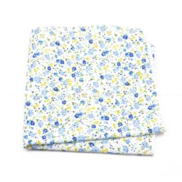 Fashionable Men's 25cm Floral Cotton Handkerchief Casual Color Printed Scarf Suit Shirt Accessories Wedding Gift