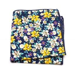 Fashionable Men's 25cm Floral Cotton Handkerchief Casual Color Printed Scarf Suit Shirt Accessories Wedding Gift