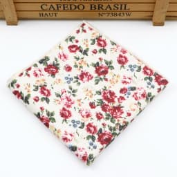 New Pocket Square For Men Women Floral Handkerchief Chest Printed Wedding Party Dress Polly Towels Hanky