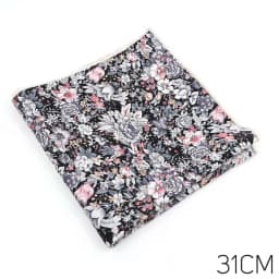 New Pocket Square For Men Women Floral Handkerchief Chest Printed Wedding Party Dress Polly Towels Hanky