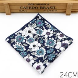 New Pocket Square For Men Women Floral Handkerchief Chest Printed Wedding Party Dress Polly Towels Hanky