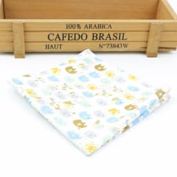 Kids Handkerchief Scarves Vintage Cotton Hankies Men's Pocket Square Children Dog Duck Animal Fruit Handkerchiefs