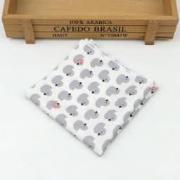 Kids Handkerchief Scarves Vintage Cotton Hankies Men's Pocket Square Children Dog Duck Animal Fruit Handkerchiefs