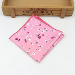 Kids Handkerchief Scarves Vintage Cotton Hankies Men's Pocket Square Children Dog Duck Animal Fruit Handkerchiefs