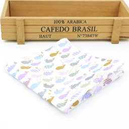 Kids Handkerchief Scarves Vintage Cotton Hankies Men's Pocket Square Children Dog Duck Animal Fruit Handkerchiefs