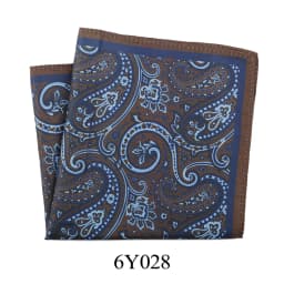  Tailor Smith 11.81x11.81 inch Pocket Squares Paisley Men's Handkerchief for Suit Accessories Wedding Business Banquet Gift