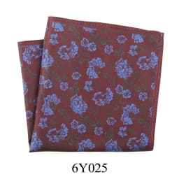  Tailor Smith 11.81x11.81 inch Pocket Squares Paisley Men's Handkerchief for Suit Accessories Wedding Business Banquet Gift
